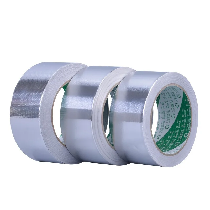 Профессиональная лента из алюминиевой фольги очень толстая прочная клейкая ОВКВ