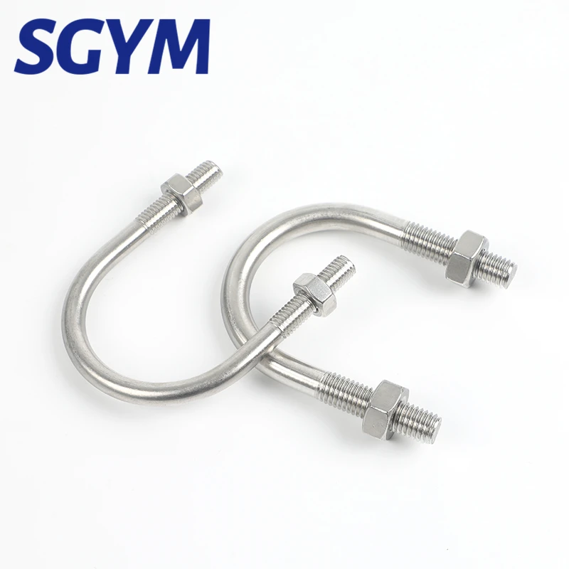 SGYM M6 M8 M10 U-образные болты 304 U-образный винт из нержавеющей стали U-образная пряжка
