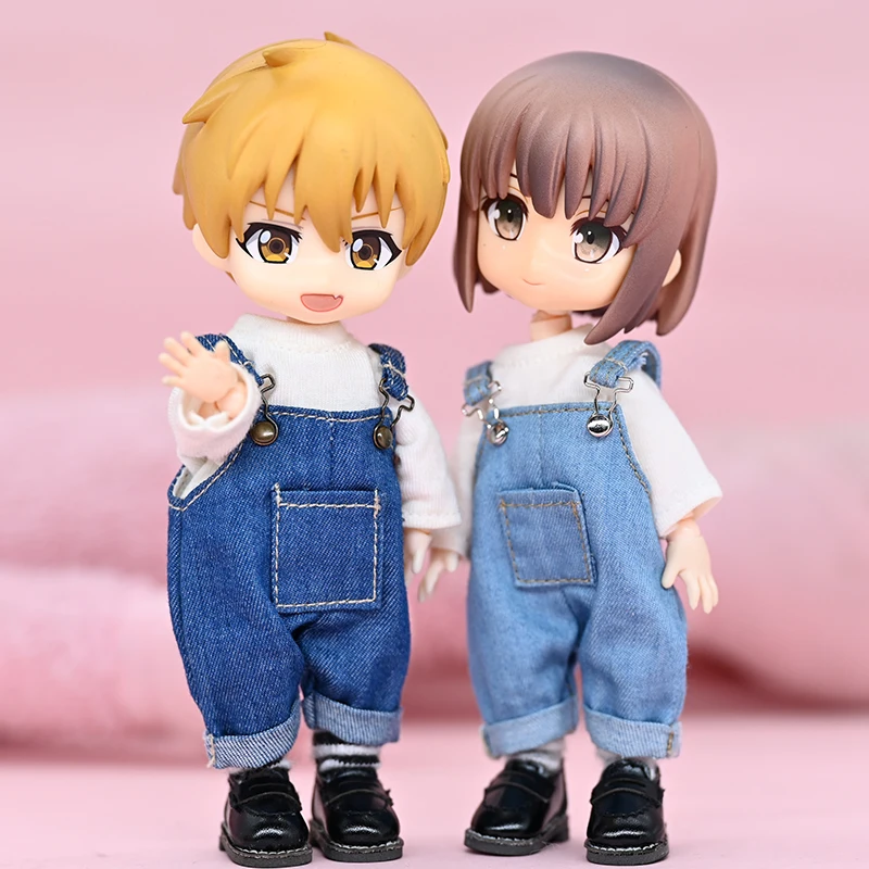 Ob11 детская одежда комбинезон костюм с головой девочки 1/8 1/12 для шарнирной куклы