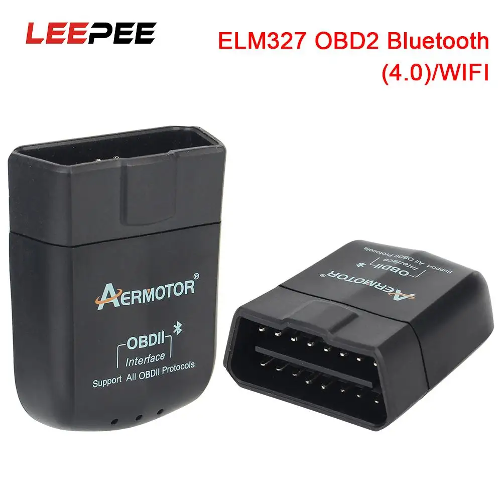 ELM327 V1.5 OBD2 Scanner Bluetooth/WIFI Auto Coder Reader Repair Tool For IOS Android PC Car Diagnostic Tool