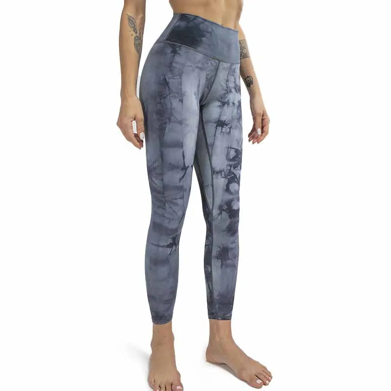 Леггинсы пуш-ап женские бесшовные с высокой талией для занятий спортом - купить