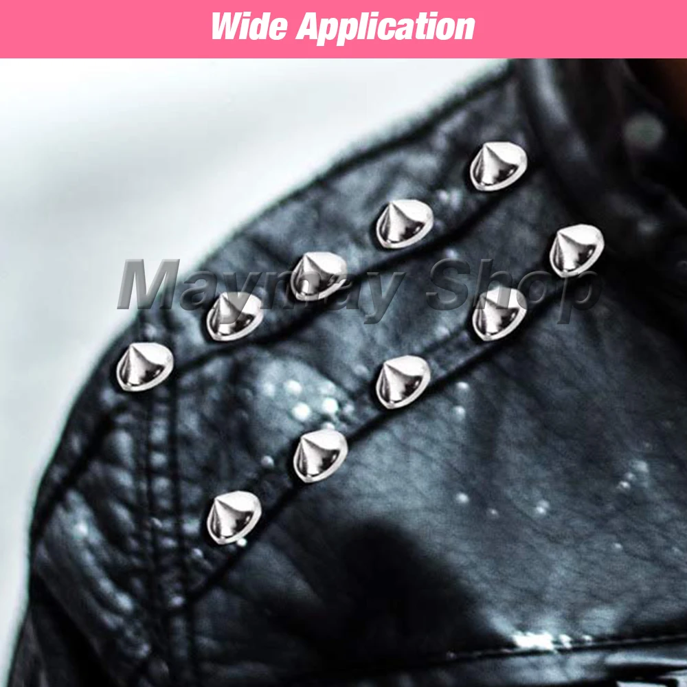 Пресс-форма для ручной работы круглые конические заклепки наборы шипов шпильки