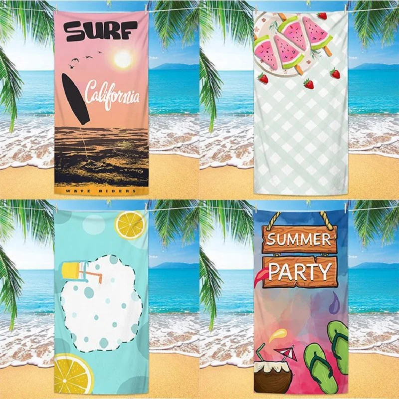 

Summer Beach Printed Beach Towel Women Robes Bath Wearable Towel Dress Womens Lady Fast Drying Spa Magical Nightwear YJ-0094