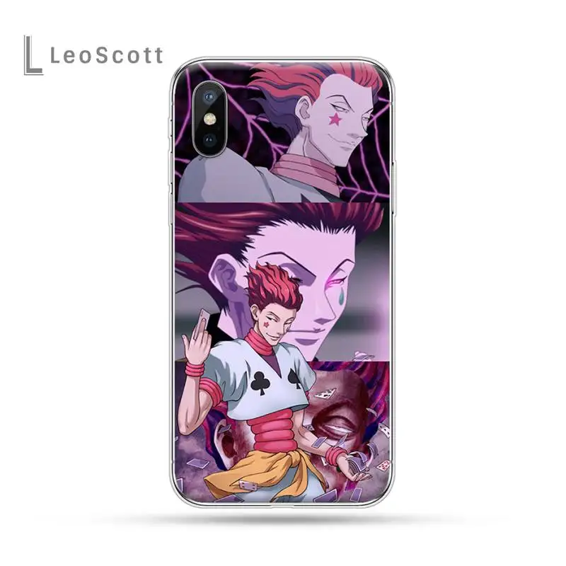 

Hisoka Anime Hunter X hunter luxury Anti-fall Phone Case shell For iphone 12 5 5s 5c se 6 6s 7 8 plus x xs xr 11 pro max