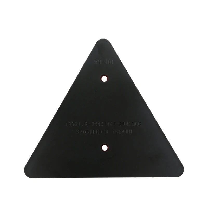 

Triangle Reflector Vehicle Back Safety Reflectors Warning Tool Widely Compatible with Trailer
