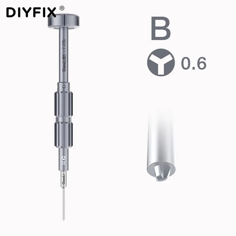 Screwdriver B Qianli 5 в 1 Набор прецизионных отверток для iPhone X/8 серии 3D пакетных головок телефона компьютера ремонт разборки болтов отвертки - Цвет: Screwdriver B