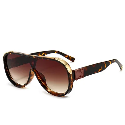 

Fashion Conjoined Frame Sunglasses For Men And Women Personalized Sunglasses Casual Fashion Europe And America 2021 New Trends