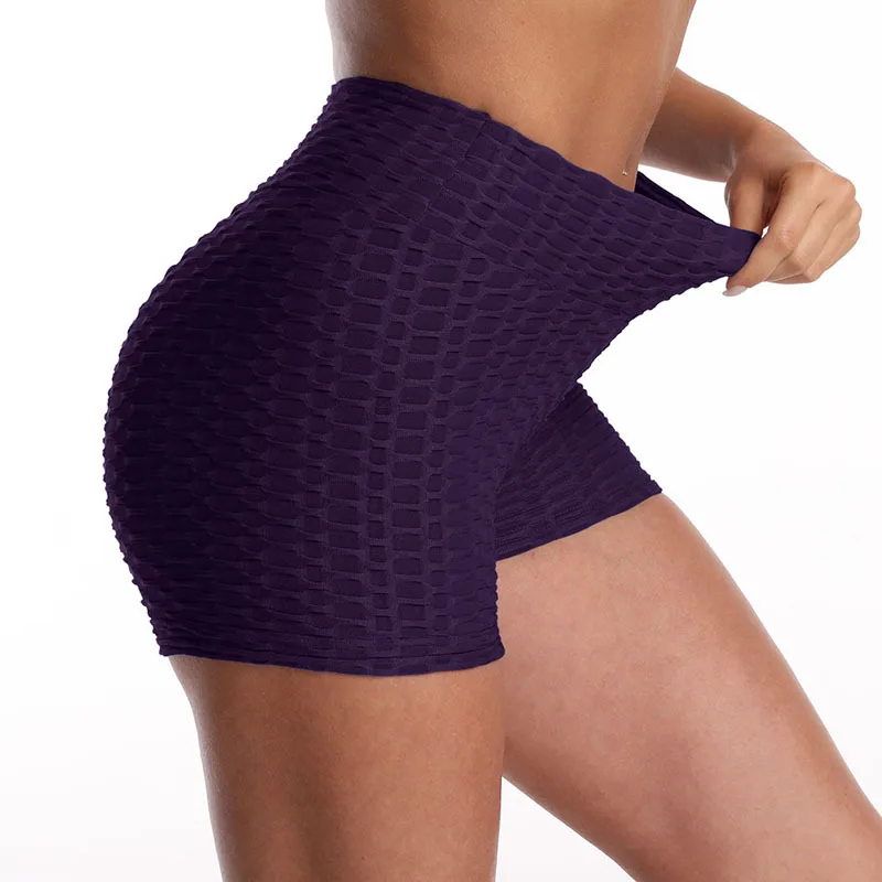 

Jacquard Yoga Pants Bubble Hip Raise Slim Fit Sexy Tight Leggings for Women