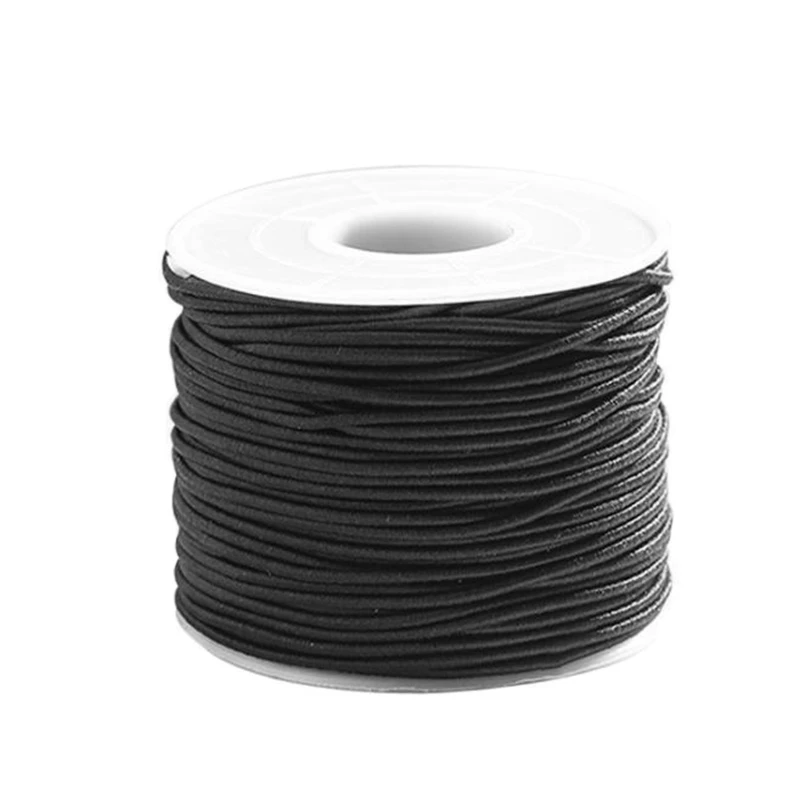 Leather Line Waxed Cord Cotton Thread String Strap Necklace Rope for Jewelry Making DIY Bracelet Supplies Black | Украшения и