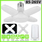 38 Вт супер яркий светодиодный промышленный светильник ing E27 светодиодный вентилятор гараж светильник 6500 к 85-265V 2835 светодиодный подвесной светильник типа High Bay промышленный подвесной светильник для домашней мастерской