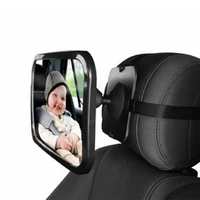 adjustable wide car rear seat view mirror babychild seat car safety mirror monitor headrest high quality car interior styling