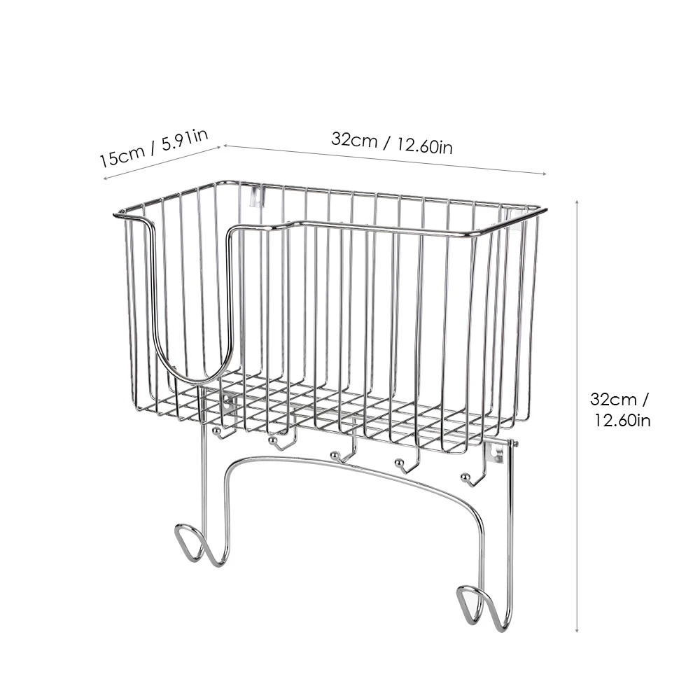 Новый настенный держатель для гладильной доски железная стойка с крючками