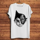 Забавная Мужская футболка с аниме atom y of Mighty Atom Astro, новая белая повседневная короткая футболка унисекс, уличная одежда Astroboy