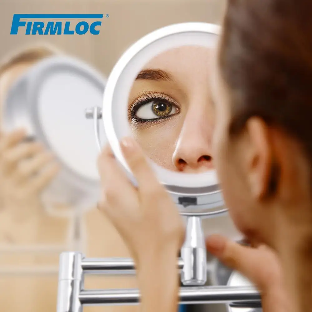 Зеркало для ванной комнаты с 10-кратным увеличением и светодиодной подсветкой |