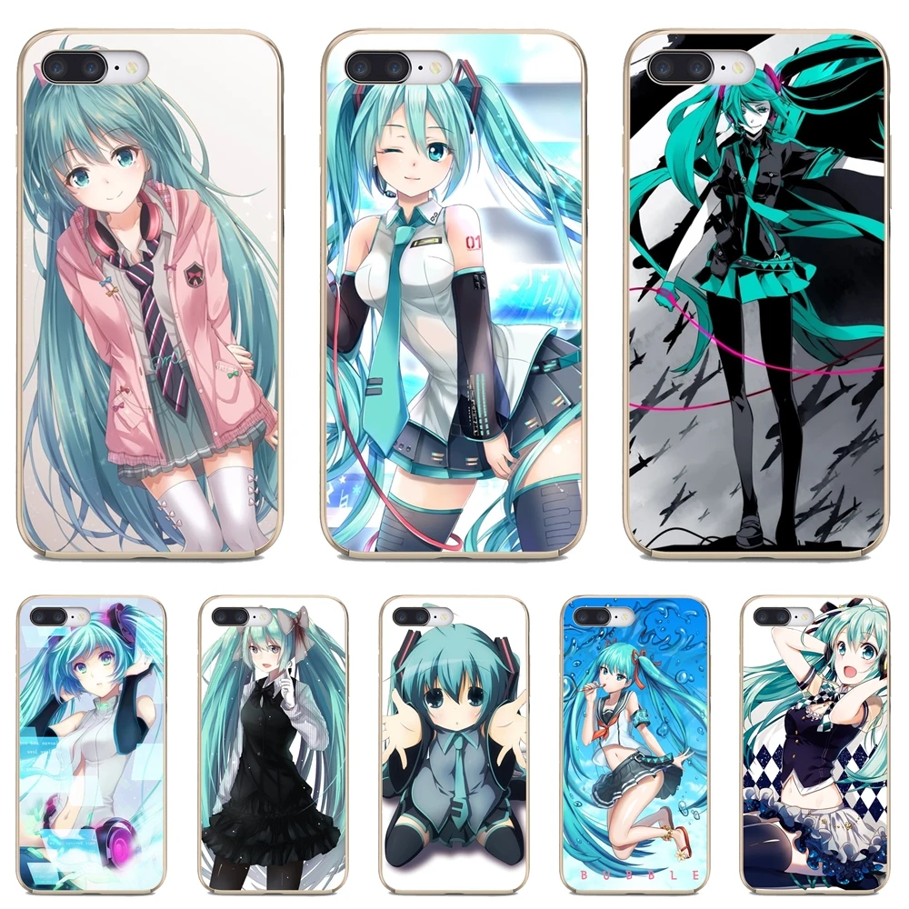 Силиконовый чехол с аниме-героями мультфильма Девочки Hatsune Miku-vocaloid для Xiaomi Redmi 2 S2 3