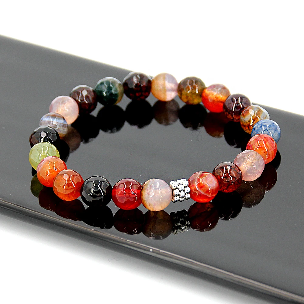 8 мм природное очарование браслет для Дамская мода ювелирные изделия ручной