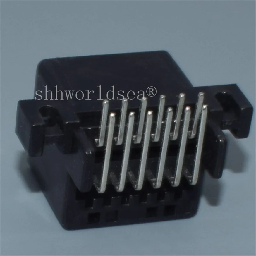 Shhworldsea 1Sets 12 Pin 175965-2 638608-2 Automotive Electric Cable Socket Plastic Female Male Connector With Terminals | Автомобили и
