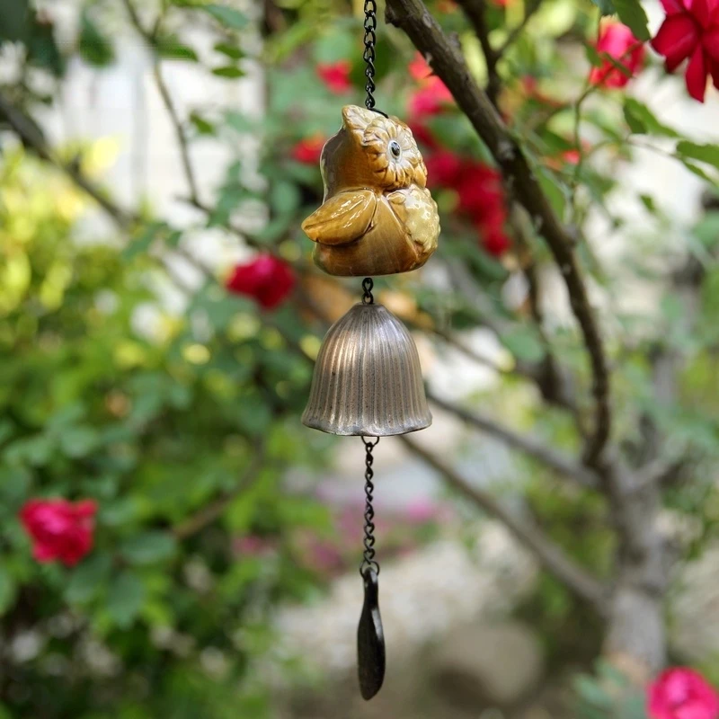 Украшение для садоводства железная сова искусственная подвеска декоративные