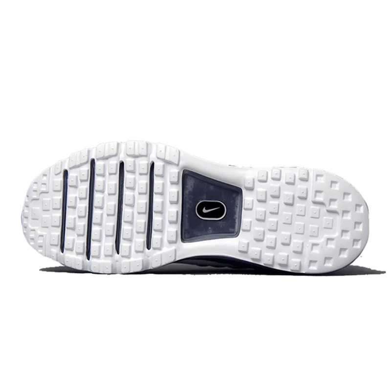 Оригинальные подлинные мужские кроссовки для бега Nike AIR MAX, градиентные, на шнуровке, прочные, спортивные, дизайнерские, хорошее качество, обувь 849559-010