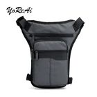 Мужская нейлоновая сумка через плечо YoReAi, водонепроницаемая сумка на бедрах и бедрах, для путешествий, езды на мотоцикле