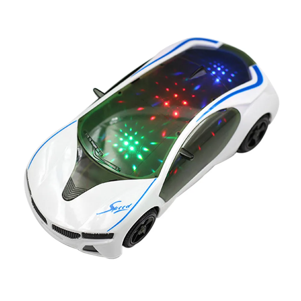 

Toys For Children 3D Supercar Style- Electric Toy With Wheel Lights&Music Novelty Plaything Kids Boys Girls Birthday Gift