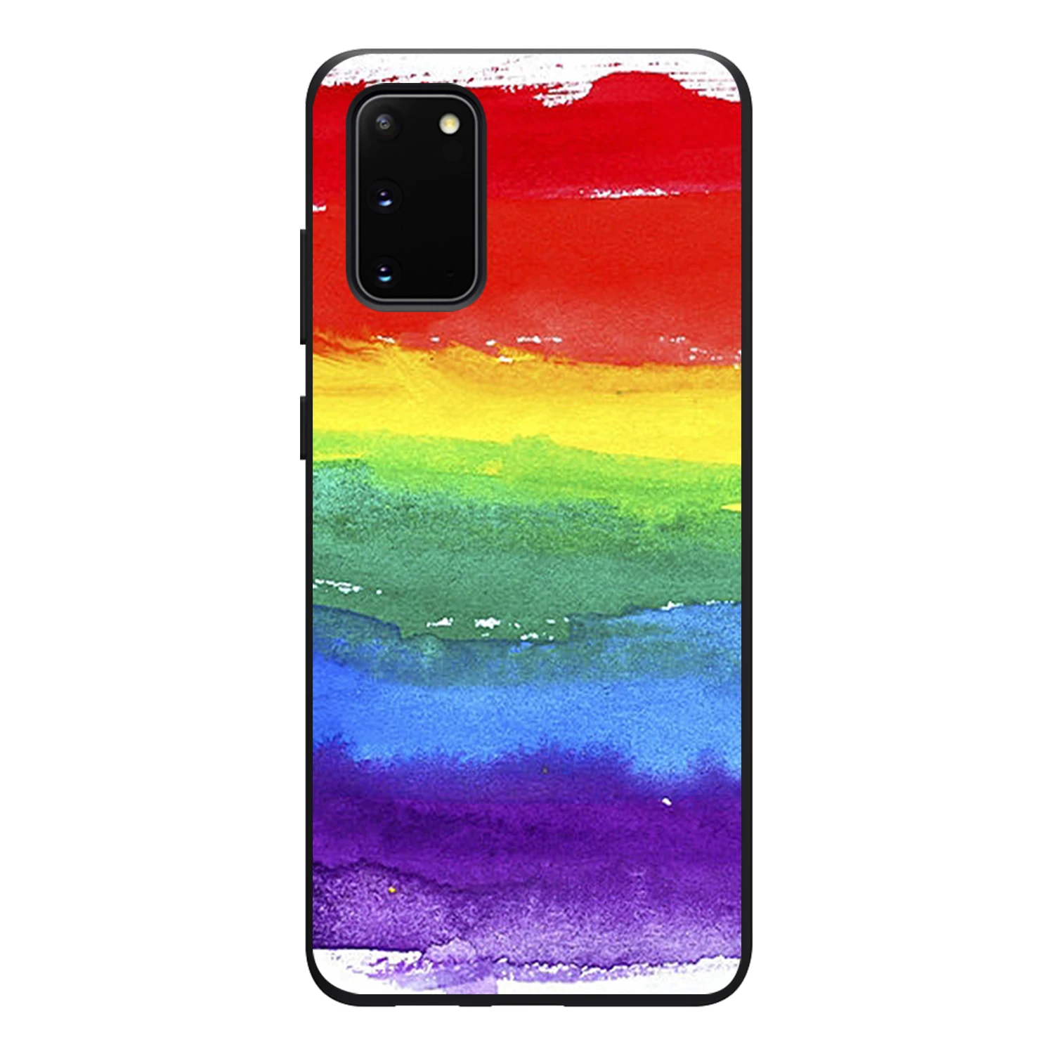 

Color Painting Phone Case for Samsung A50 A51 A71 A40 A70 A20 A20E S10 S20 S9 S8 S7 Edge Ultra Puls Note 10 9 8 Plus Cases Funda
