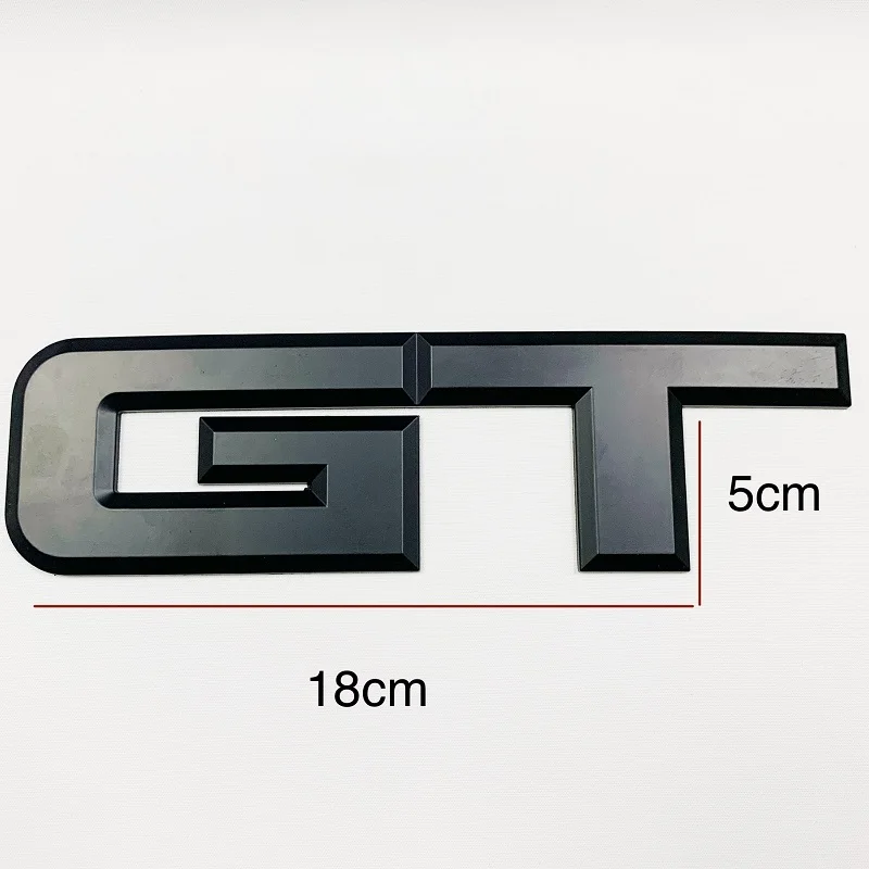 Высокое качество 3D Металл заднего стороны Fender наклейки на багажник GT Logo значок с