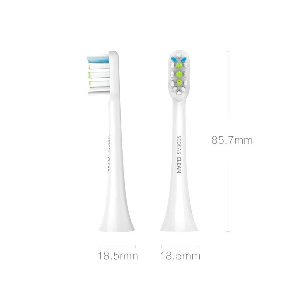 Soocas X3 2 шт Soocare сменная электрическая зубная щетка головка для SOOCAS Mi SOOCARE замена
