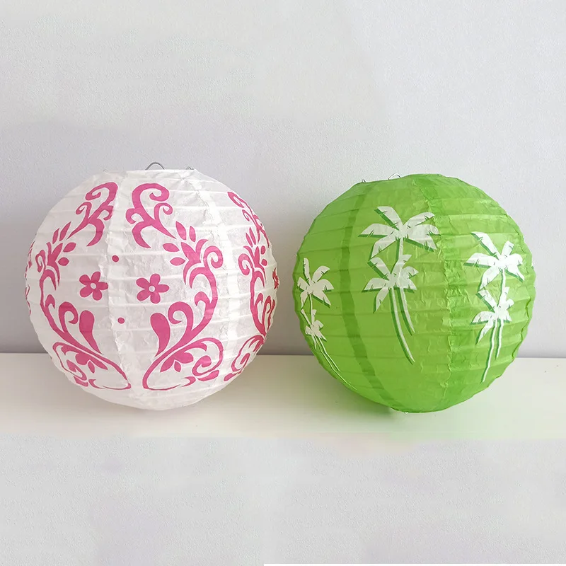 

New Year Festival Chinese Balls Paper Lantern Children's Luminous Toy Small Flower Lantern Led Light Portable Paper Lantern