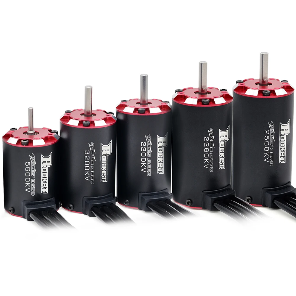 Суперзвуковой бесщеточный двигатель RC motor Rocket V2 с датчиком температуры 3650 3660 3665