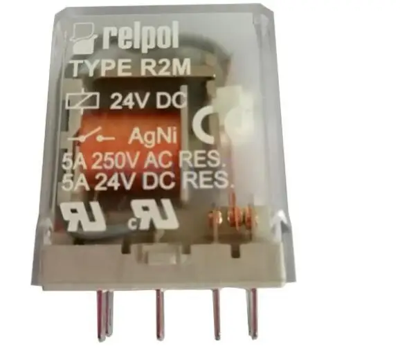 Реле R2M-2012-23-1024 2C R2M-24VDC RELPOL