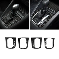for vw golf 6 mk6 2010 2011 2012 2013 car carbon fiber center console gear shift panel frame cover trim