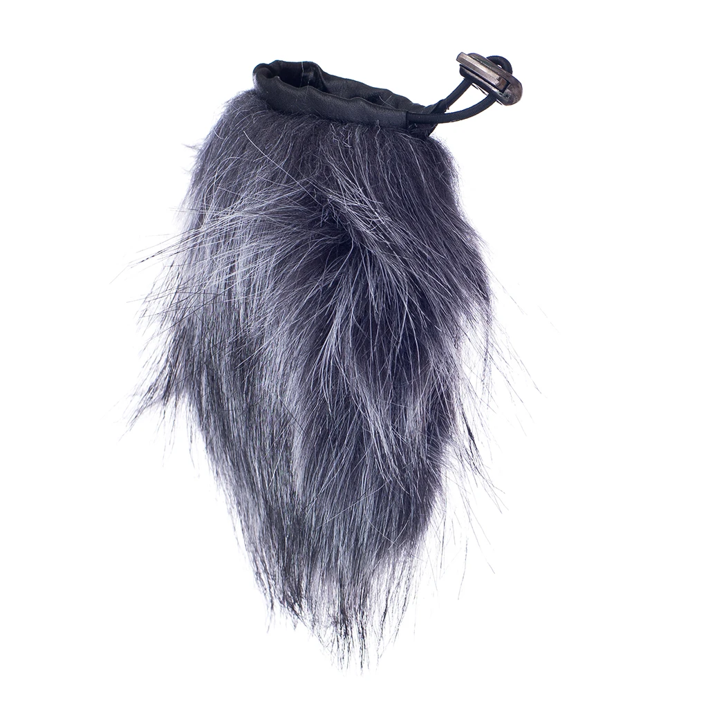 

2pcs Mic Furry Windscreen Muff Wind Cover for Lavalier Lapel Microphone