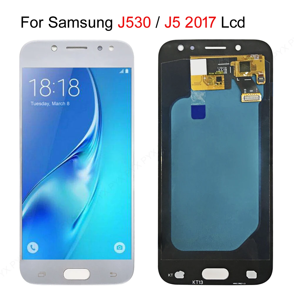 Супер OLED 100% тест для Samsung Galaxy J5 2017 J530 SM J530F ЖК дисплей сенсорный экран дигитайзер