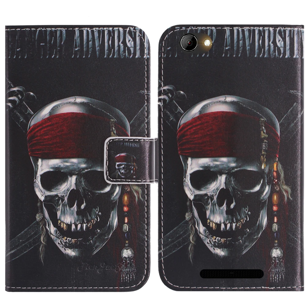 Модный защитный флип-чехол TienJueShi кожаный чехол-бумажник для Logicom Le Connect Pulse |