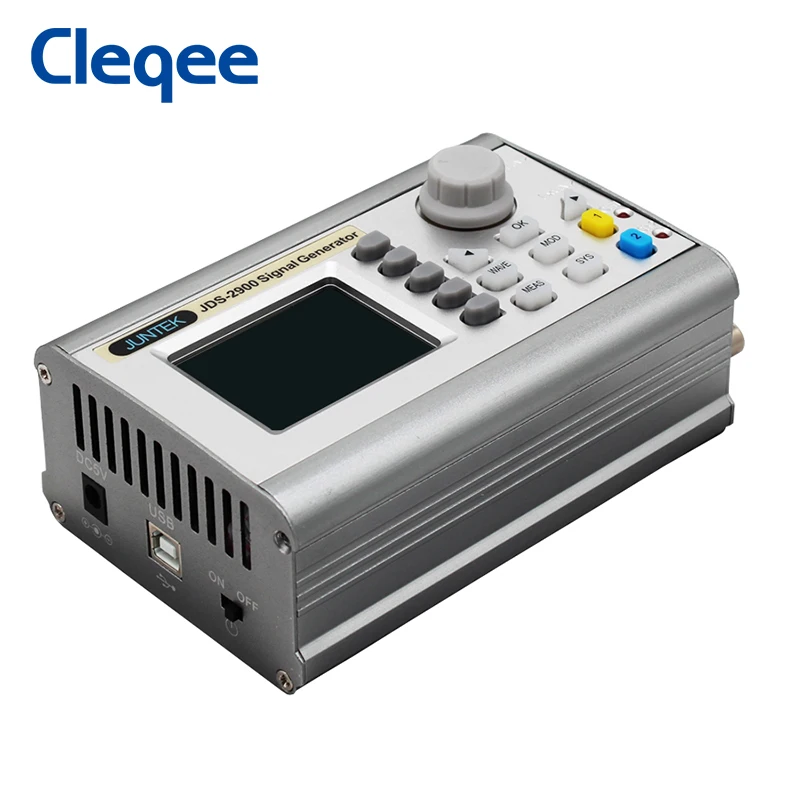 Генератор сигналов Cleqee JDS2900 40 МГц DDS цифровое управление Двухканальный