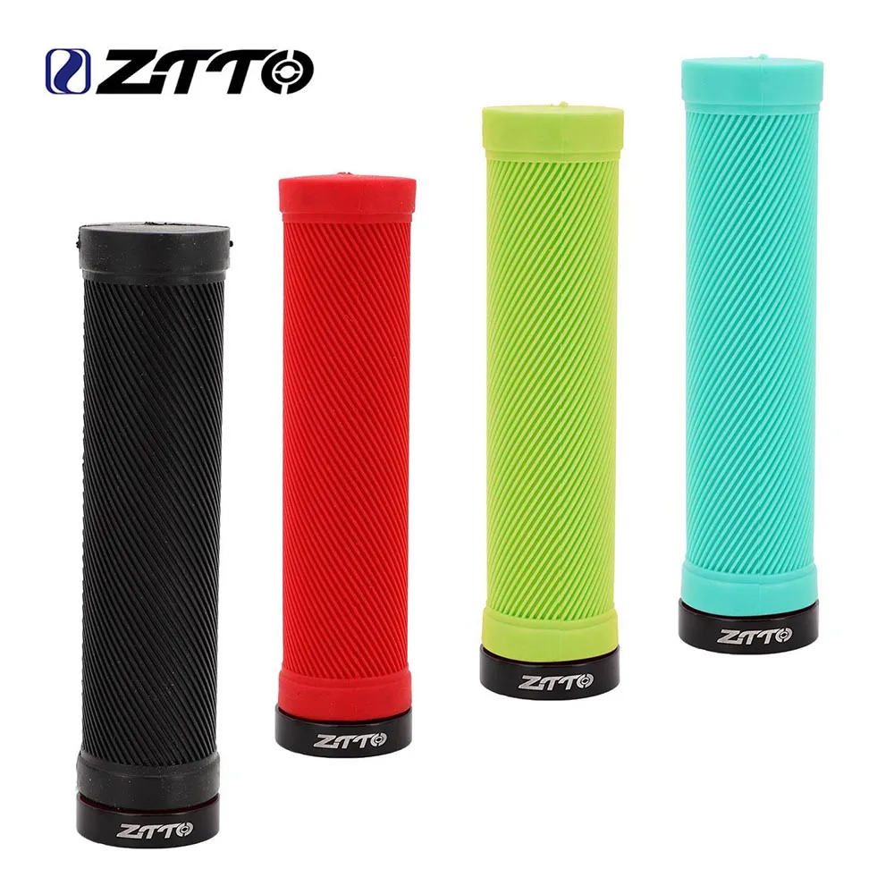 

ZTTO Bicycle Handlebar Grips Anti Slip Rubber MTB Road Bike Handlebar cover Cycling Handle Grip Lockable Riding Accessories