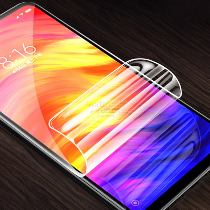 Гидрогелевая пленка для Xiaomi MI 9 / Pro 10 lite TPU Защитная экрана прозрачный гель нано