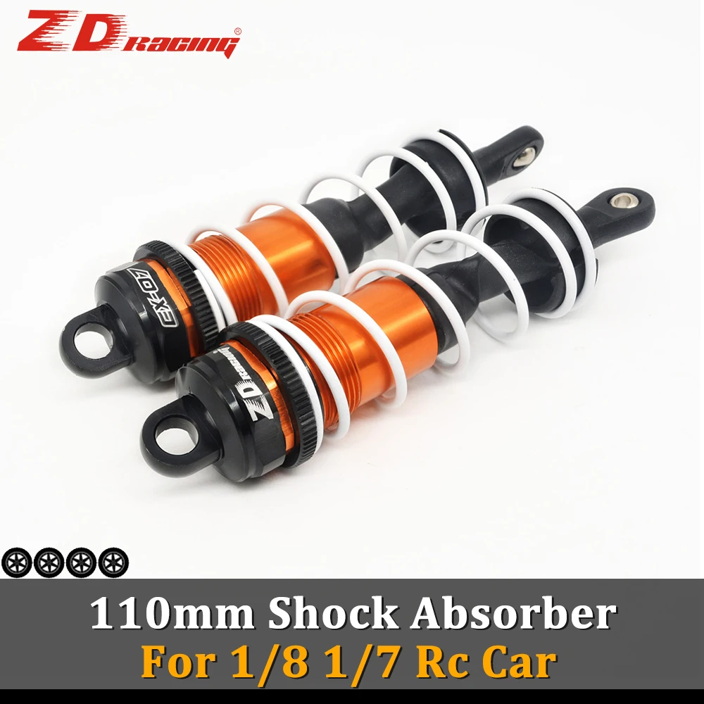 ZD Racing 2 шт. 4 110 мм металлический амортизатор абсорбер масла демпфер подвески для 1/7