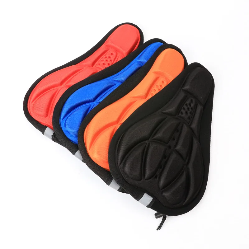 

Mountain Bike Saddle Breathable Cushion Cover Road Bike Thickened Soft Cycling Seat Mat 3D Sponge Polymer Bicycle Saddle Seat