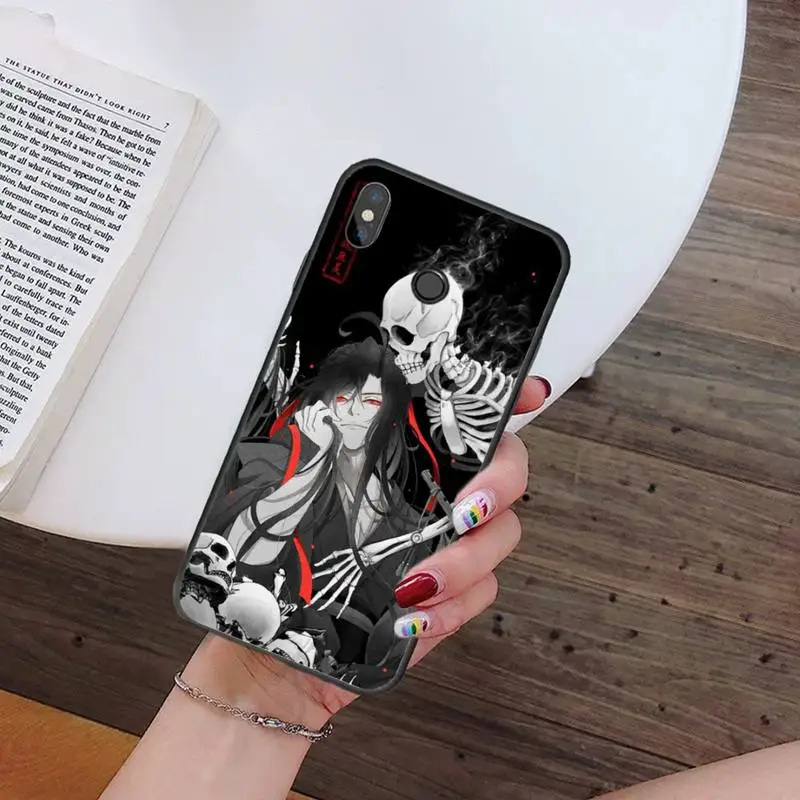 mo dao zu shi anime Bling Cute Phone Case For Xiaomi Redmi Note 4 4x 5 6 7 8 pro S2 PLUS 6A PRO funda hull coque shell | Мобильные