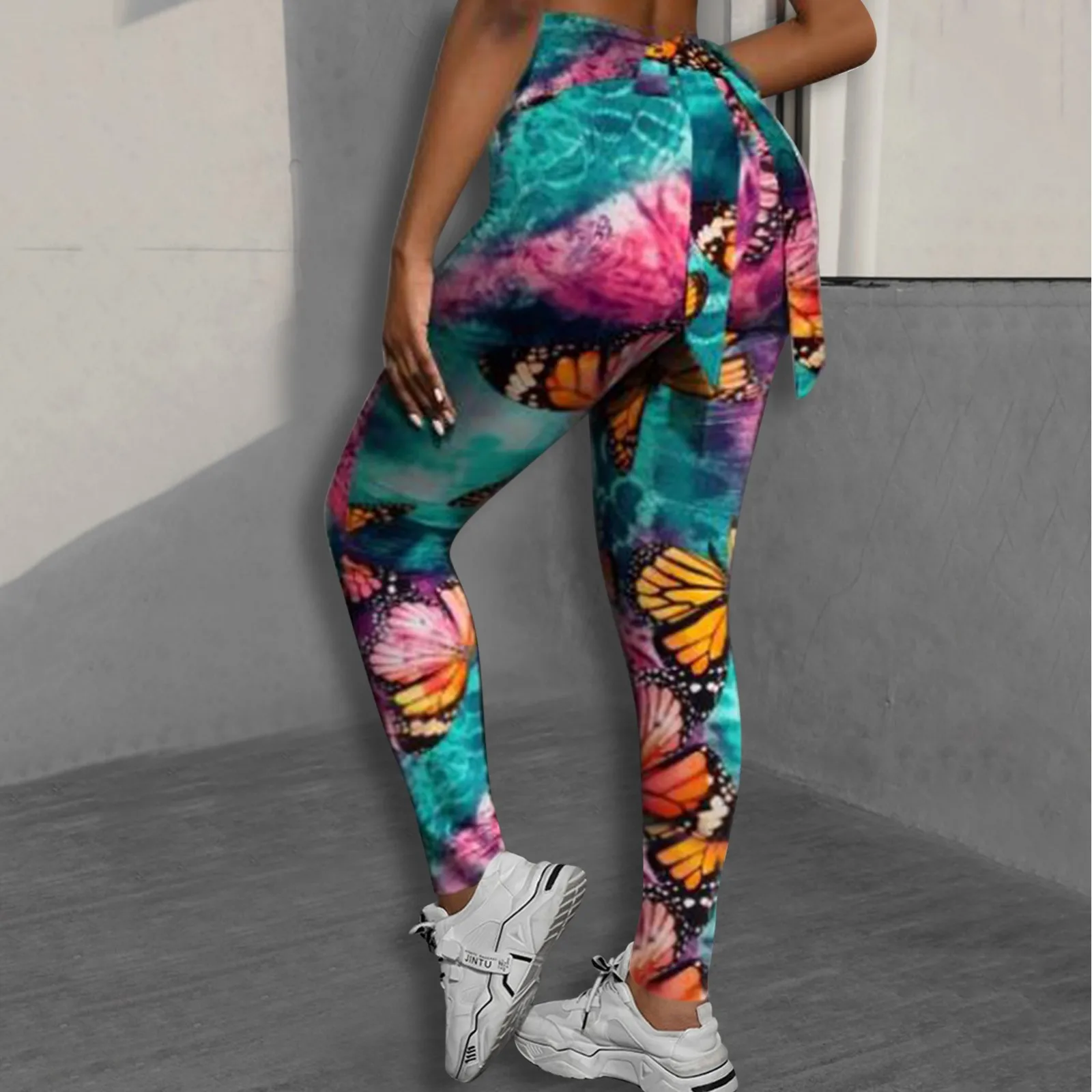 

Push Up Leggings Women Printing High Waist Stretch Strethcy Fitness Leggings Ladies Yoga Pants sportleggings vrouwen E2