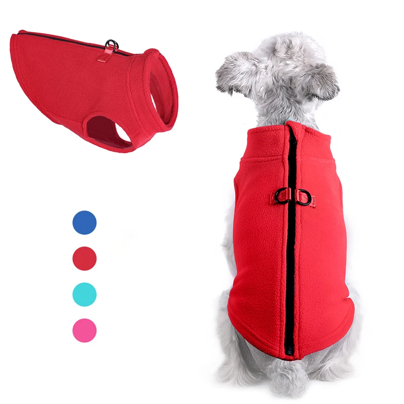 

Winter Dog Coat Jacket Polar fleece Pet Dog Clothing Clothes For Small Dogs Goods For Pets Dog Clothes For York French Bulldog