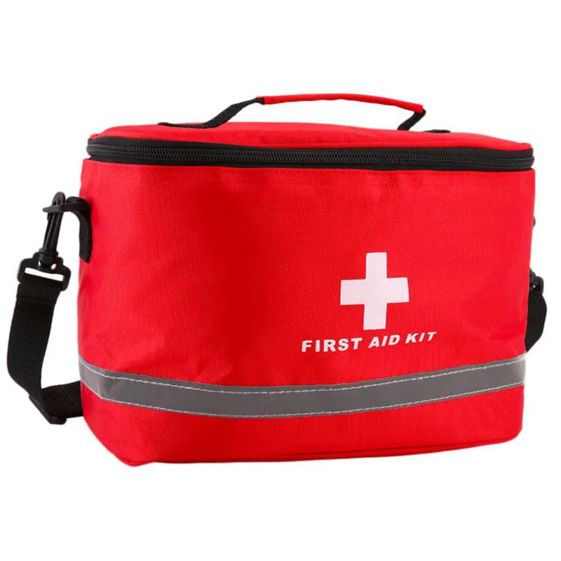 

Аптечка первой помощи для улицы, спортивная сумка для кемпинга, домашняя медицинская сумка для выживания в чрезвычайных ситуациях, красная ...
