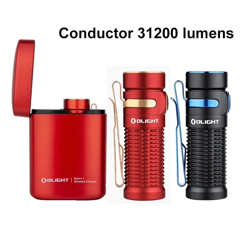 Светодиодная вспышка Baton3 Premium Edition 1200 люмен с портативным беспроводным зарядным