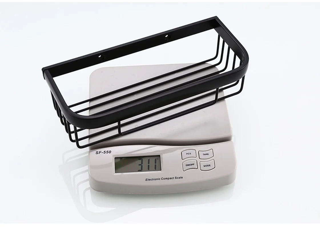 Набор аксессуаров для ванной комнаты 1: держатель бутылки шампуня салфеток полка