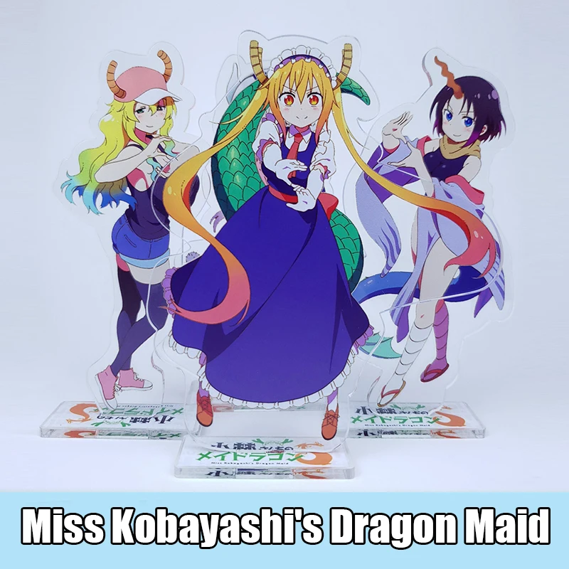 Аниме Кобаяши Сан Чи нет Meidoragon Дракон горничная Тору Косплэй фигурка на