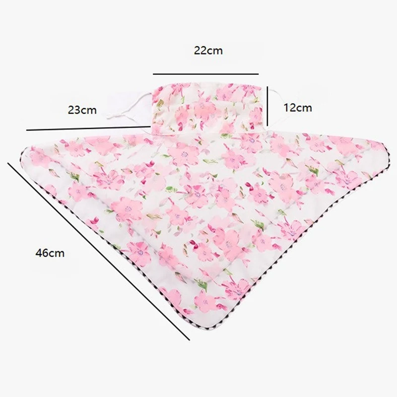 

Temperament neck breathable Cooling Neck Gaiter new summer chiffon thin veil sunscreen multi-function scarf for women