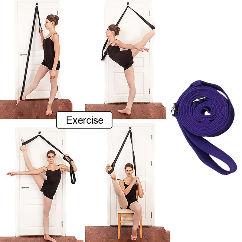 Растягиватель для ног йоги балерины гибкий растягивающийся ремень отлично