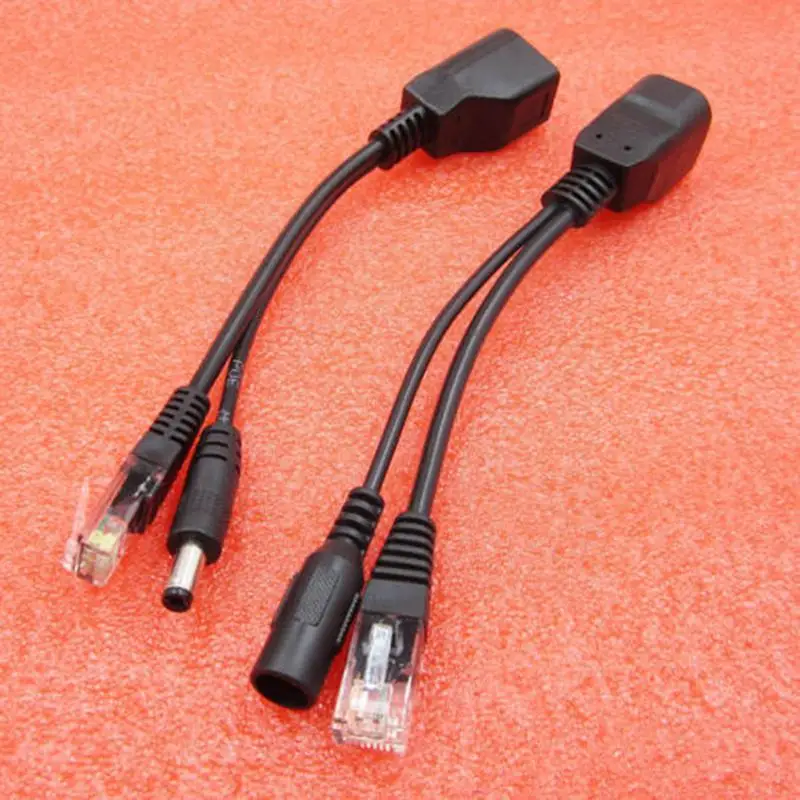 

Адаптер для кабеля POE RJ45, распределитель инжектора, сетевой адаптер питания Ethernet-адаптер форсунка, разделитель, разделитель PoE, комбайнер X2V7